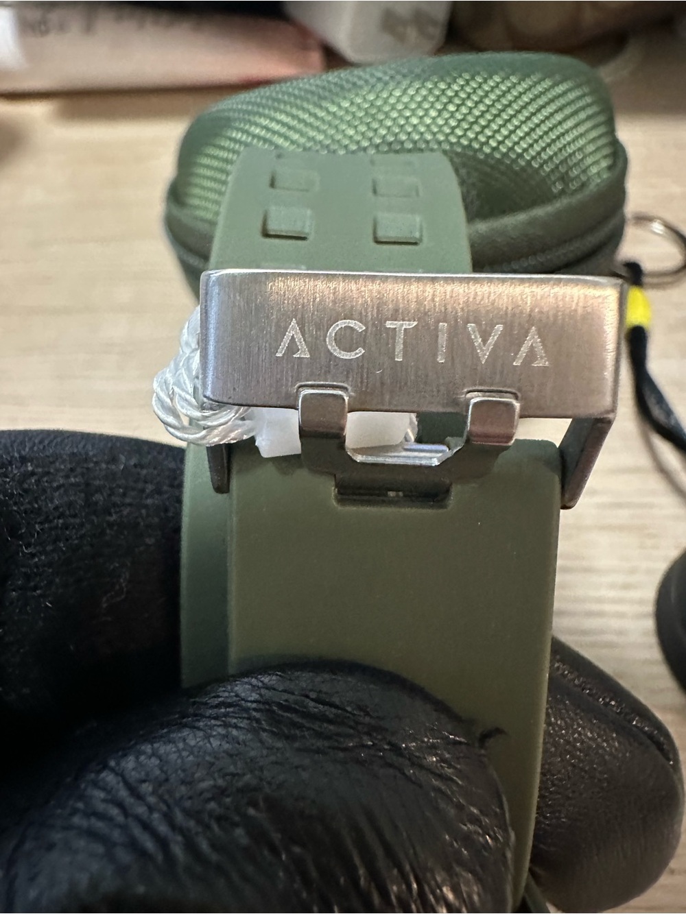 Activa x Invicta Rally 50mm Army Green Digital Watch Set ACW-GA-M-105 - Picture 11 of 13